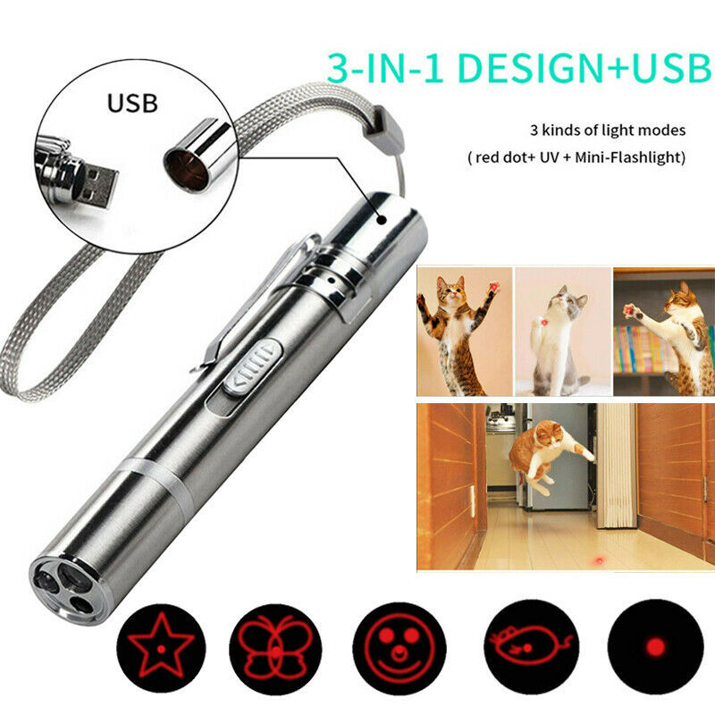 ULTIMATE CAT LASER 5000 - rechargeable family fun & pet exercise